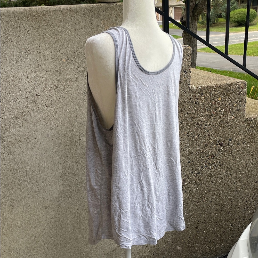 lululemon athletica Light Gray Men's Tank Top
